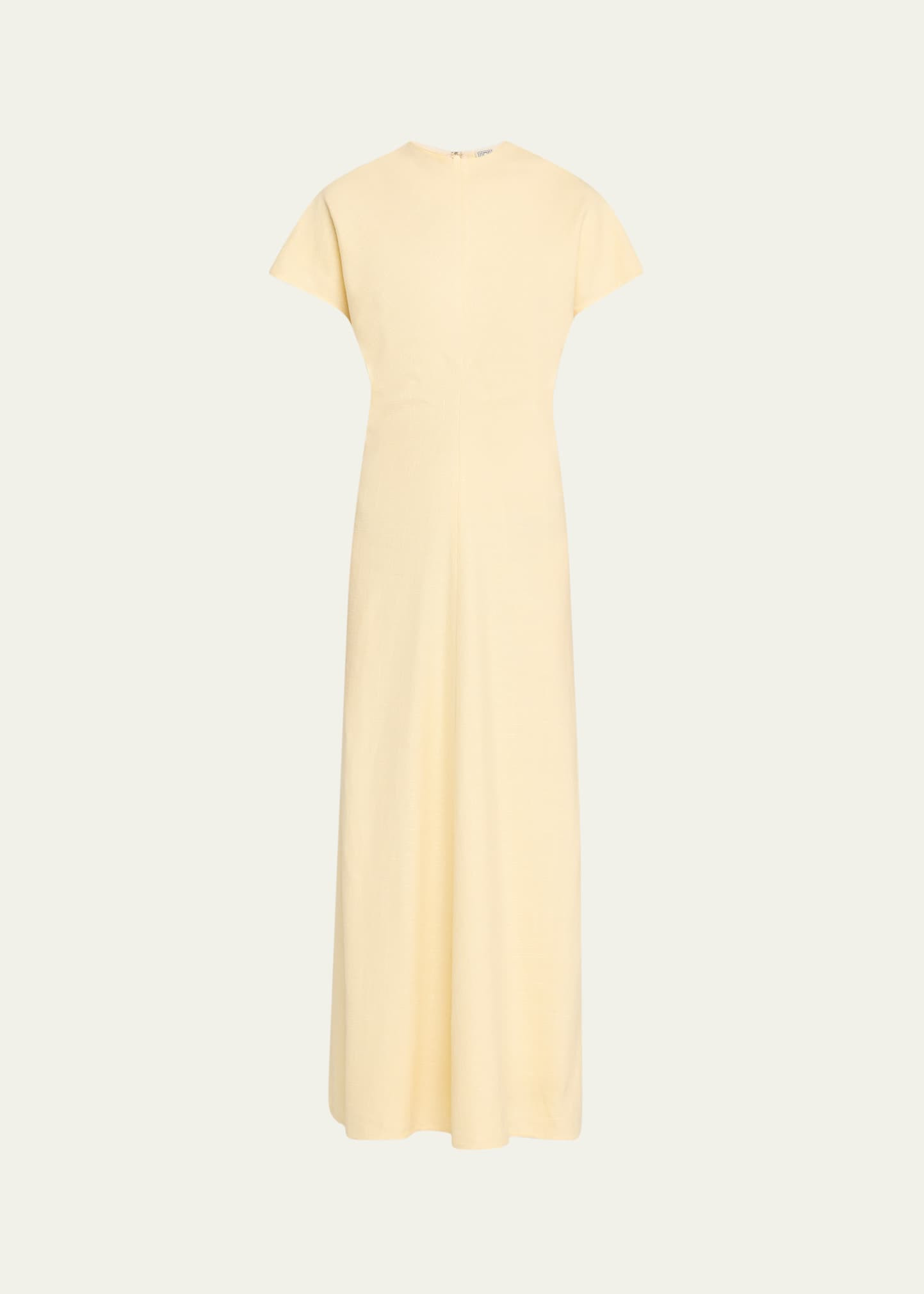 Toteme Slouch Waist Short-Sleeve Ankle Dress | Bergdorf Goodman