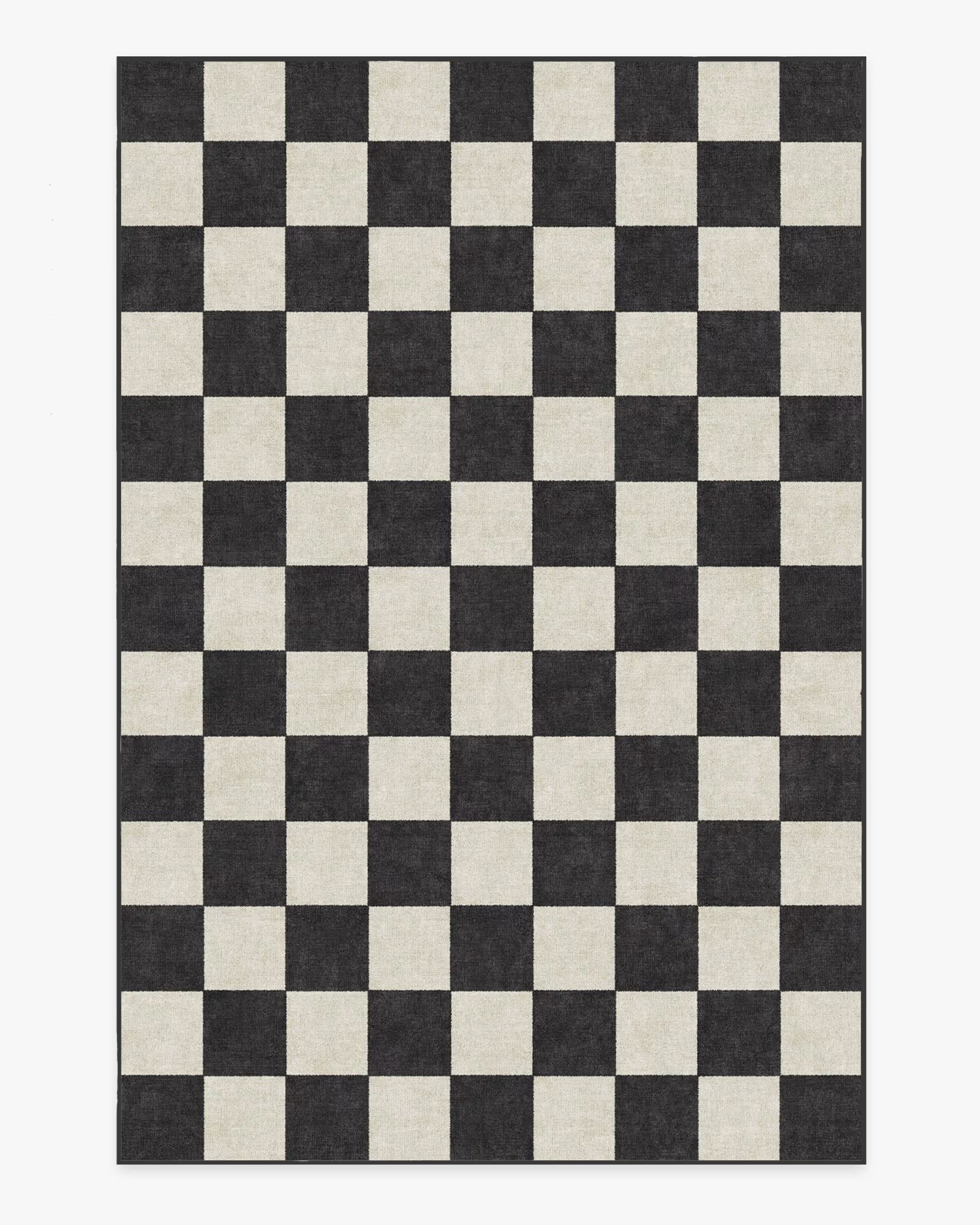 Jaque Checkered Stone Rug | Ruggable | Ruggable