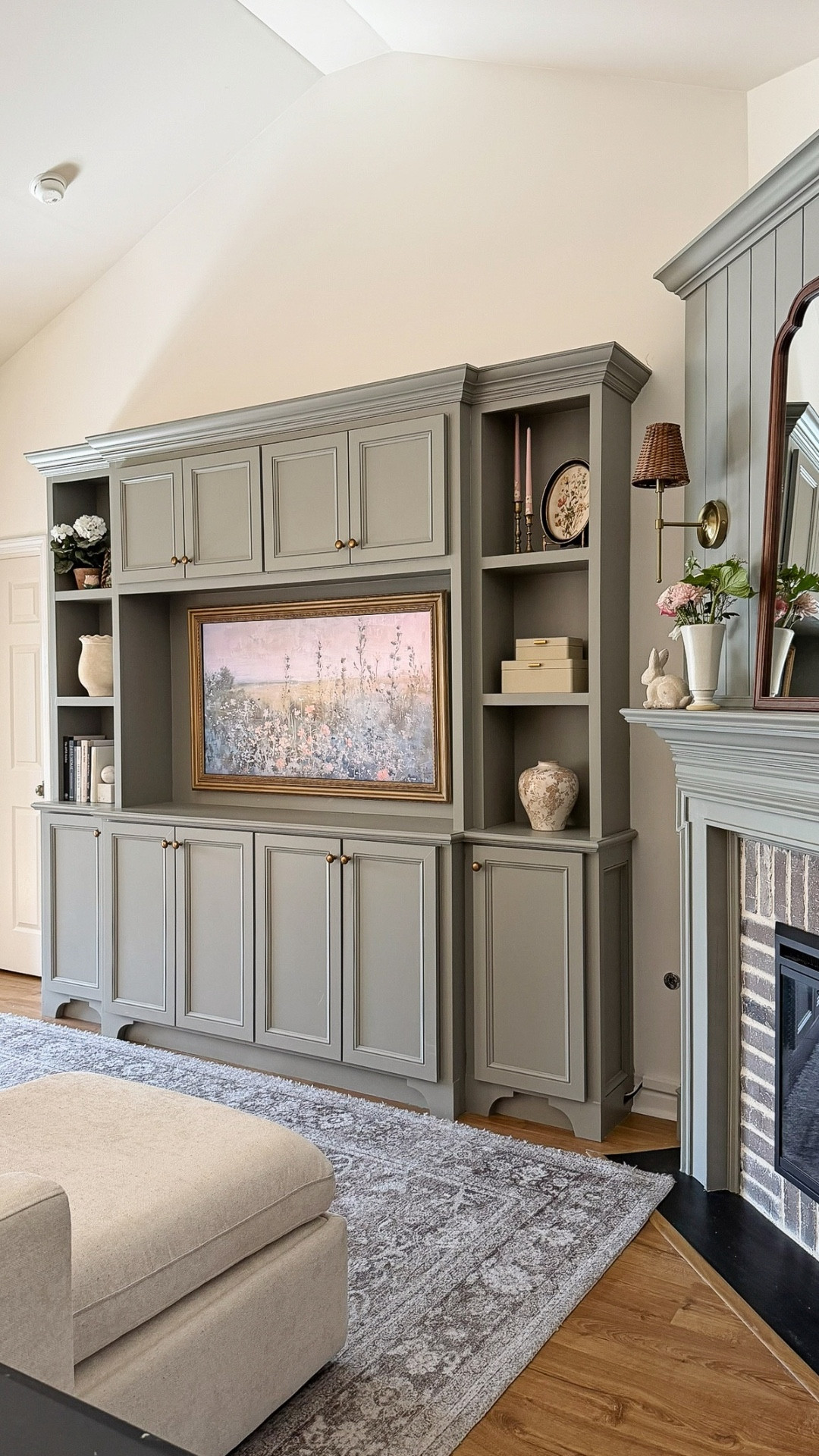 Resetting the built ins for spring! Spring decor / spring vases / spring art

#LTKdayinmylife #LTKSeasonal #LTKHome