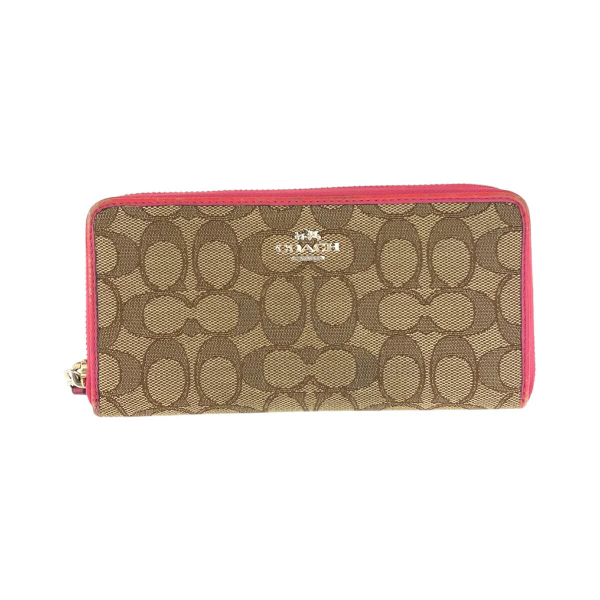 Coach Canvas/Leather Long Wallet | Shop Simon