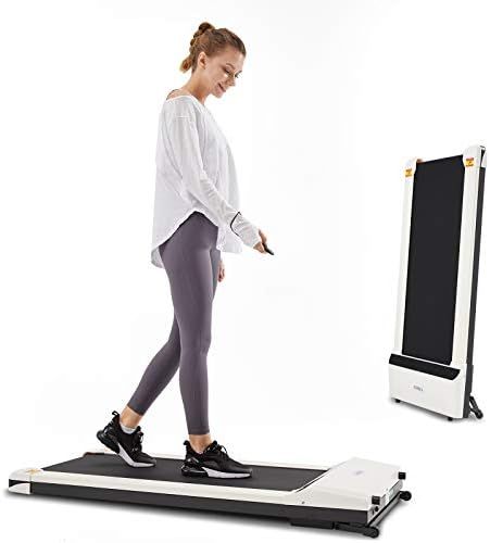 UMAY Under Desk Treadmill Without Assembling for Home & Office with Foldable Wheels, Small Walkin... | Amazon (US)