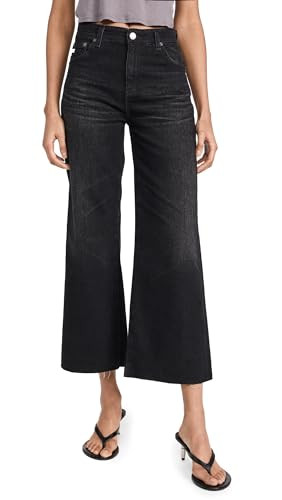 AG Adriano Goldschmied Women's Saige Wide Leg Crop Jeans, 6 Years Grandiose, 32 | Amazon (US)