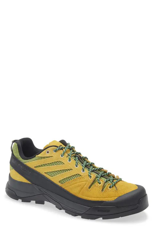 Salomon Gender Inclusive X-Alp Woven Low Top Sneaker in Beach Ball/bright Chartreuse at Nordstrom, Size 9 | Nordstrom