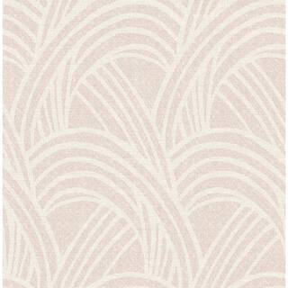 Farrah Blush Geometric Strippable Non Woven Wallpaper | The Home Depot