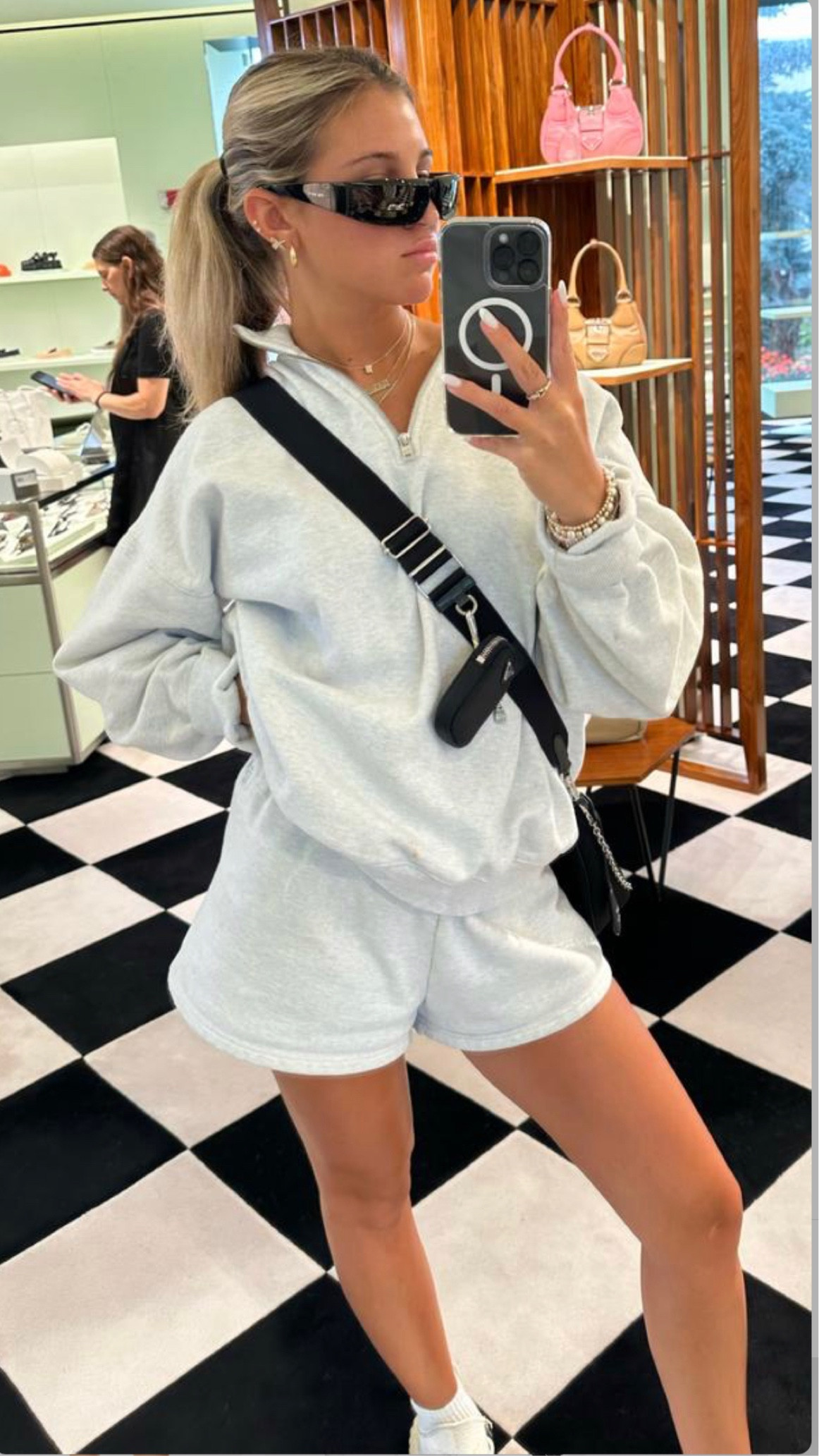 I love this classic outfit and so do others! Finally can link it 🩶 Aritzia.
1/4 zip sweatshirt size XL for oversized look of course 
Softest gray shorts ever size M

#LTKstyletip #LTKCyberWeek

#LTKGiftGuide