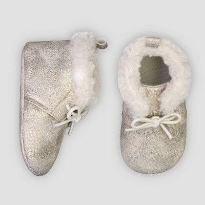 Baby Girls' Desert Boots - Just One You® made by carter's Gold 3-6M | Target