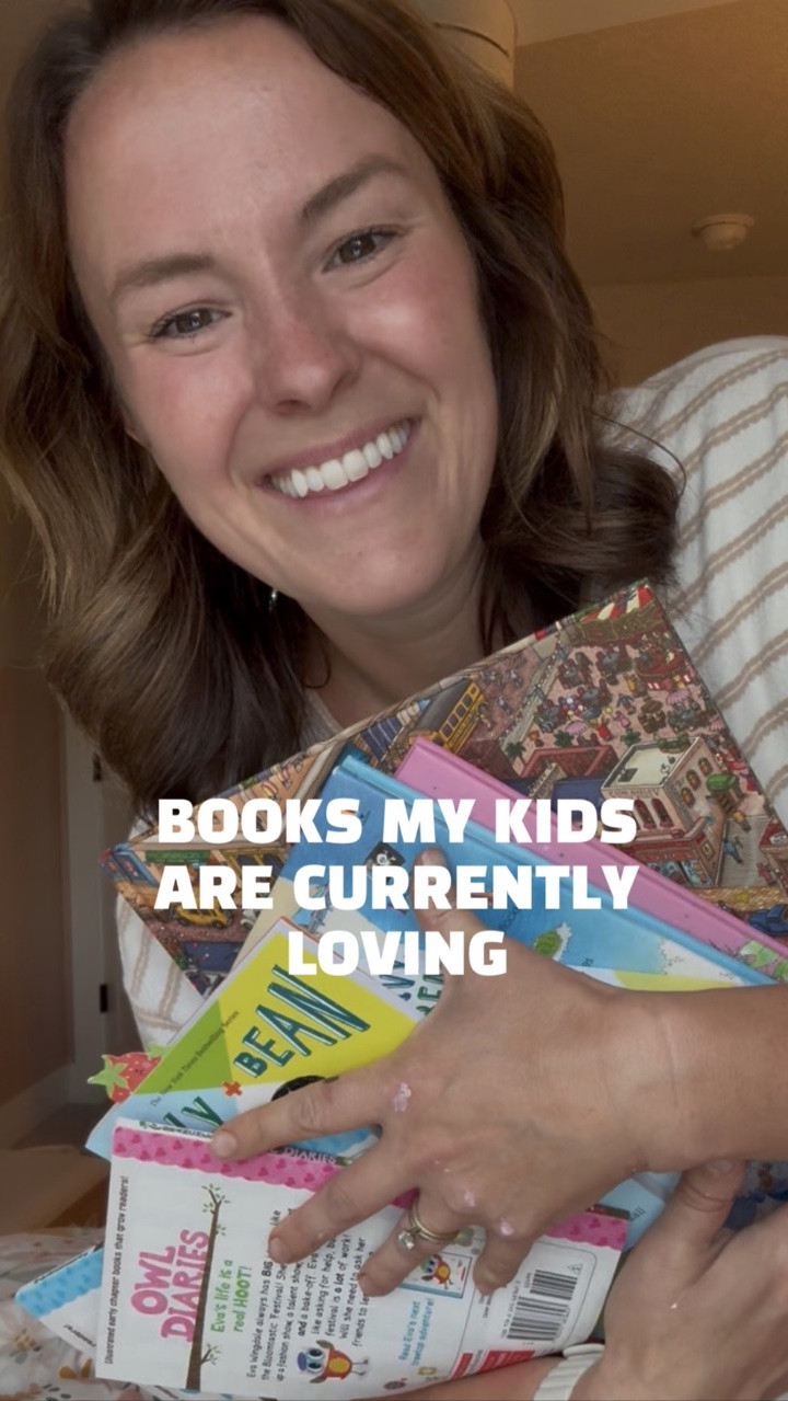 I love when my kids find books they actually like to read — but it’s not always easy. Hoping this list helps if you’re on the hunt for some options for your kids!

What books have your kids been loving lately?! Maybe we can help each other out. 

Comment “STORY” if you want to check any of these out or see books from over the years we’ve come to love 📚