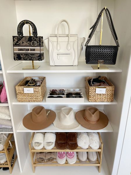 ORG \ closet organization favorites 

Amazon
Handbag
Shoes
Home decor 

#LTKfindsunder50 #LTKhome