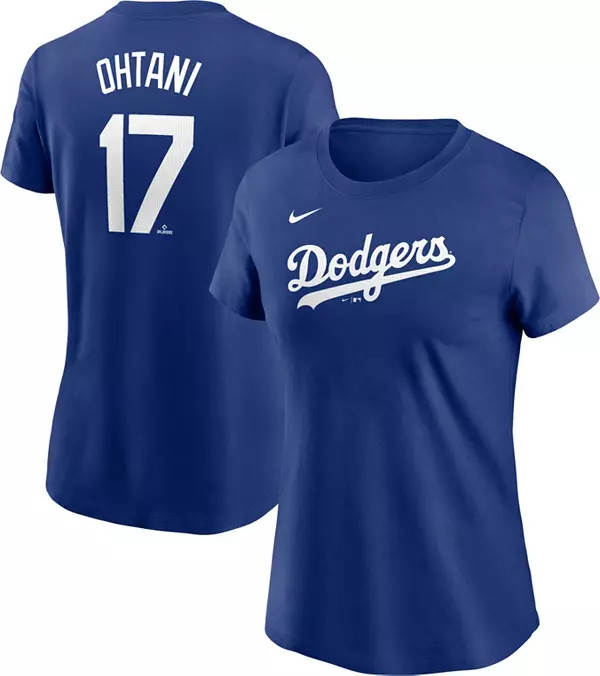 Nike Women's Los Angeles Dodgers Shohei Ohtani #17 Blue Home T-ShirtShare | Dick's Sporting Goods