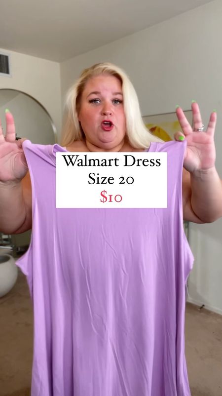 My favorite comfortable dress from walmart! Just $10!
Wearing size 20

#LTKfindsunder50 #LTKplussize #LTKover40