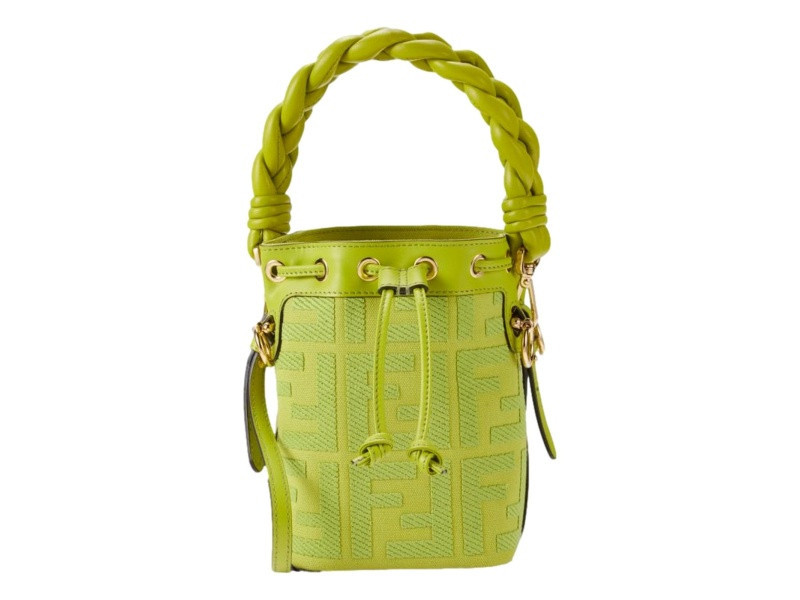 Fendi Wasabi Mon Tresor Mini Bucket Bag | JTV Jewelry