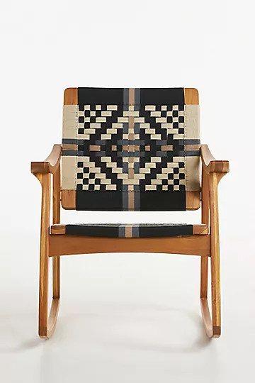 Masaya & Co. Teak Izapa Rocking Chair | Anthropologie (US)