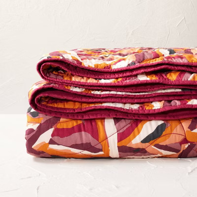 Zebra Print Quilt Pink - Opalhouse™ designed with Jungalow™ | Target