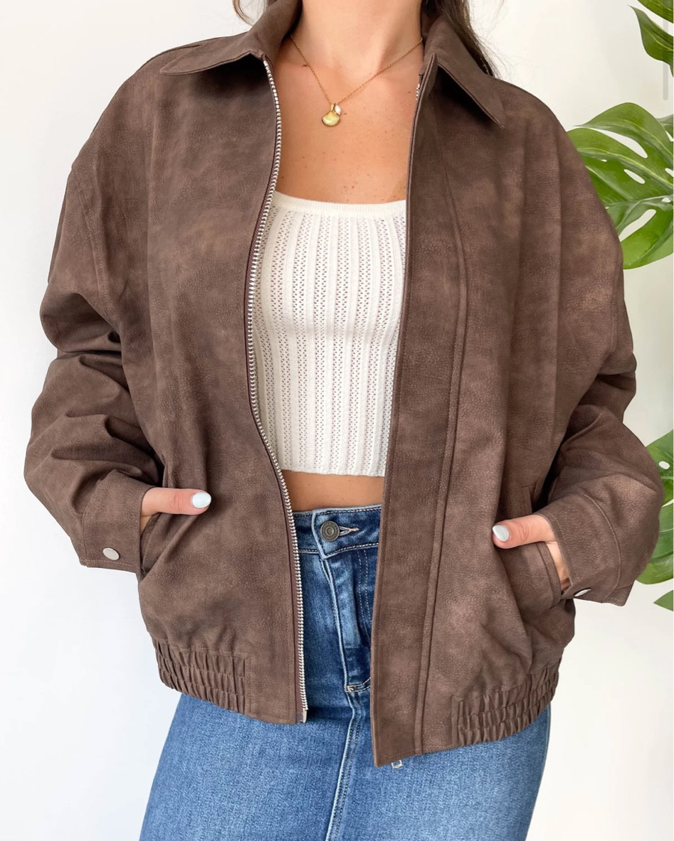 Oversized jacket for the perfect fall outfit🤎

#LTKSeasonal #LTKHoliday #LTKstyletip