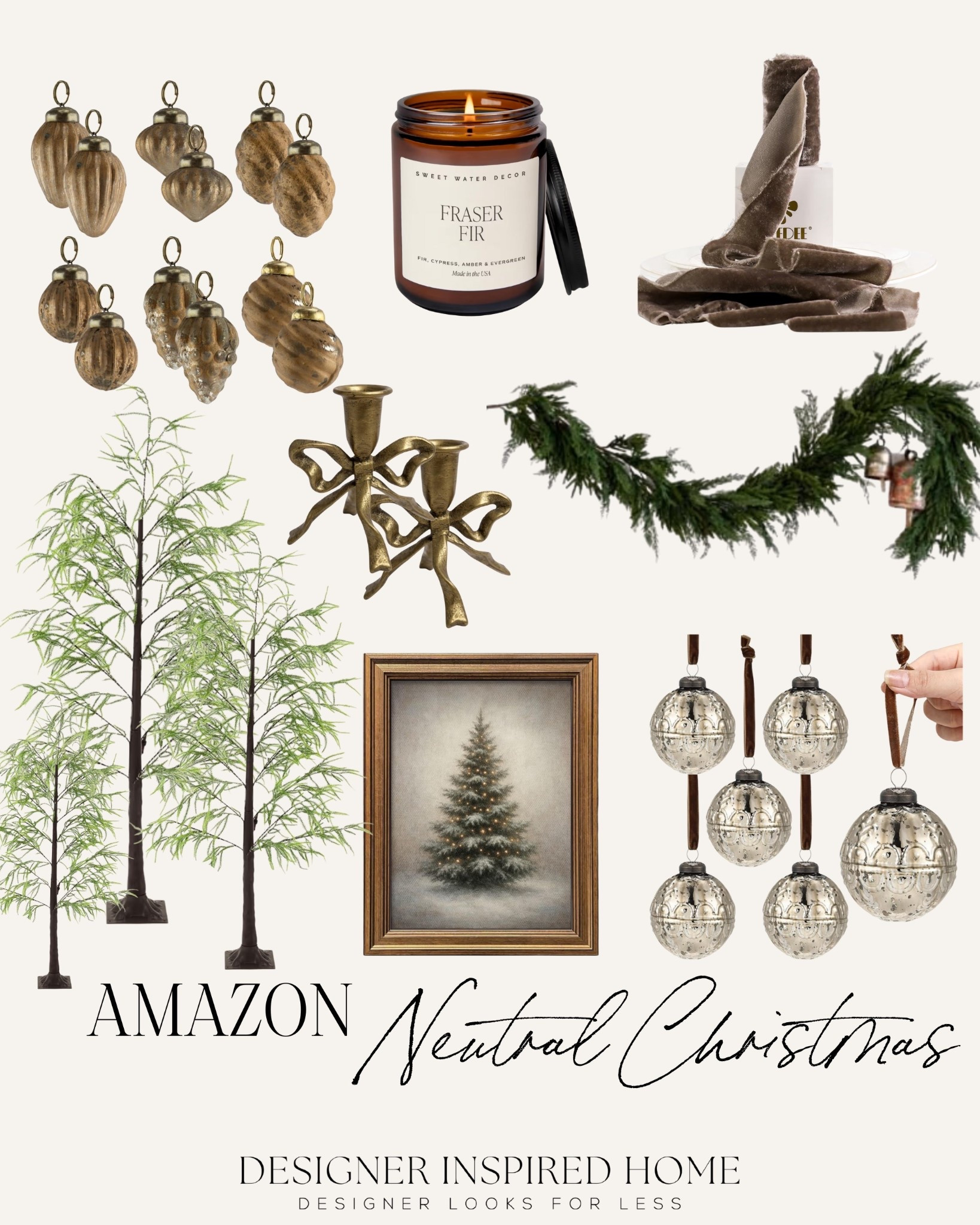 Amazon Neutral Christmas decor 

#LTKHome #LTKHoliday #LTKSeasonal