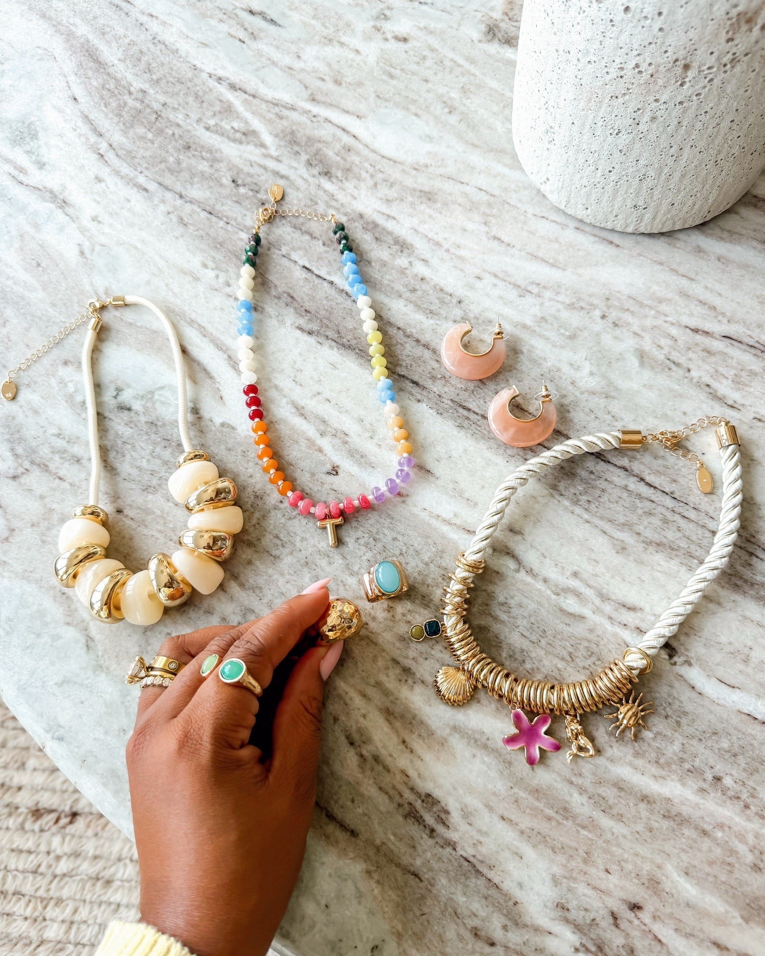 This new Walmart jewelry drop looks so much like Anthropology! 👀

#LTKSeasonal #LTKMidsize #LTKootd