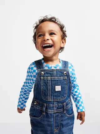 Unisex Workwear Jean Overalls for Baby | Old Navy (CA)