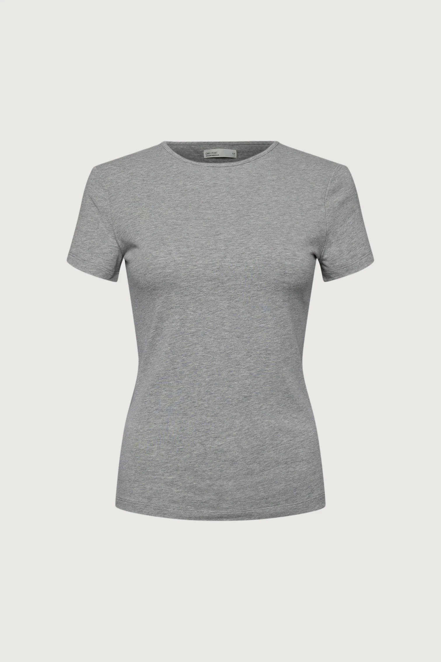 COTTON JERSEY SLIM FIT T-SHIRT | OAK + FORT