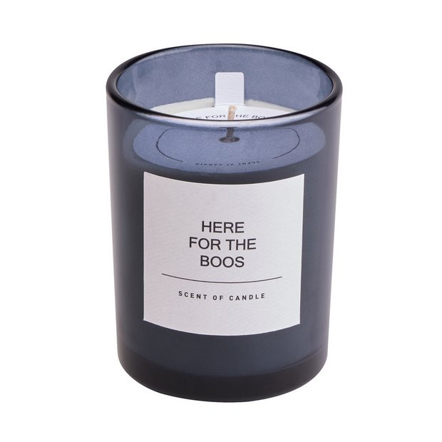 Buy Argos Home Here For The Boos Medium Candle-Whiskey & Tobacco | Candles | Argos | argos.co.uk