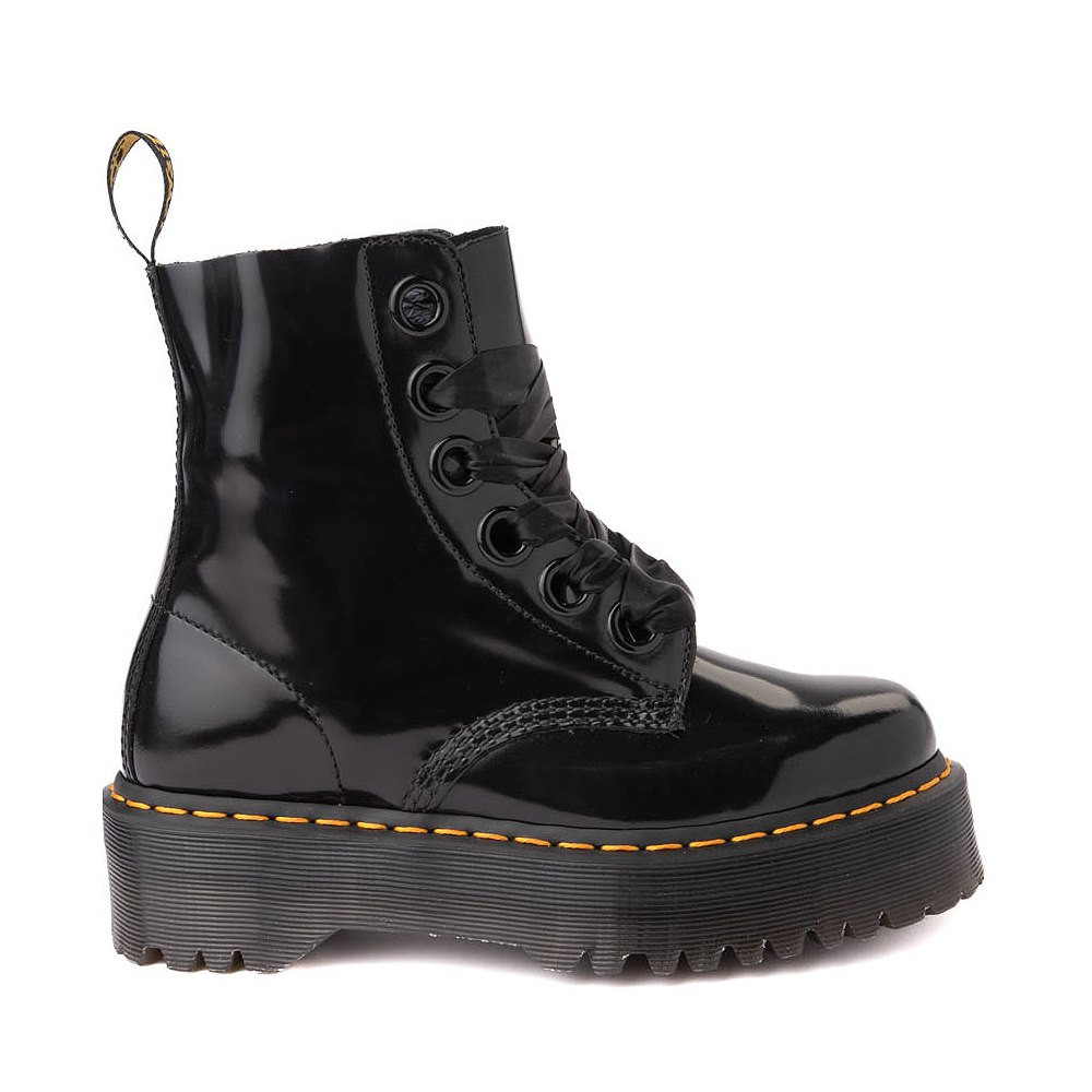 Womens Dr. Martens Molly Boot - Black | Journeys