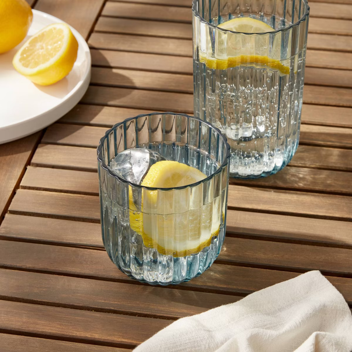 11oz Plastic Ribbed Short Tumbler - Threshold™ | Target