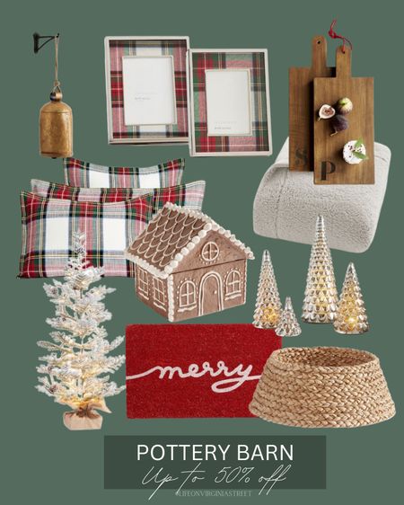 “The Great Gift Sale” is going on at Pottery Barn right now! Grab up to 50% off of Pottery Barn’s favorite gifts! This includes these plaid pillows, a woven tree collar, plaid picture frame, gingerbread house, doormat, faux Christmas trees, a cutting board, throw blanket, and brass bell. 

home decor, Christmas home decor, holiday home decor, pottery barn, Christmas decor, indoor decor, living room decor, kitchen decor, porch decor, Christmas inspiration, pottery barn home decor, pottery barn sale 

#LTKsalealert #LTKHoliday #LTKhome