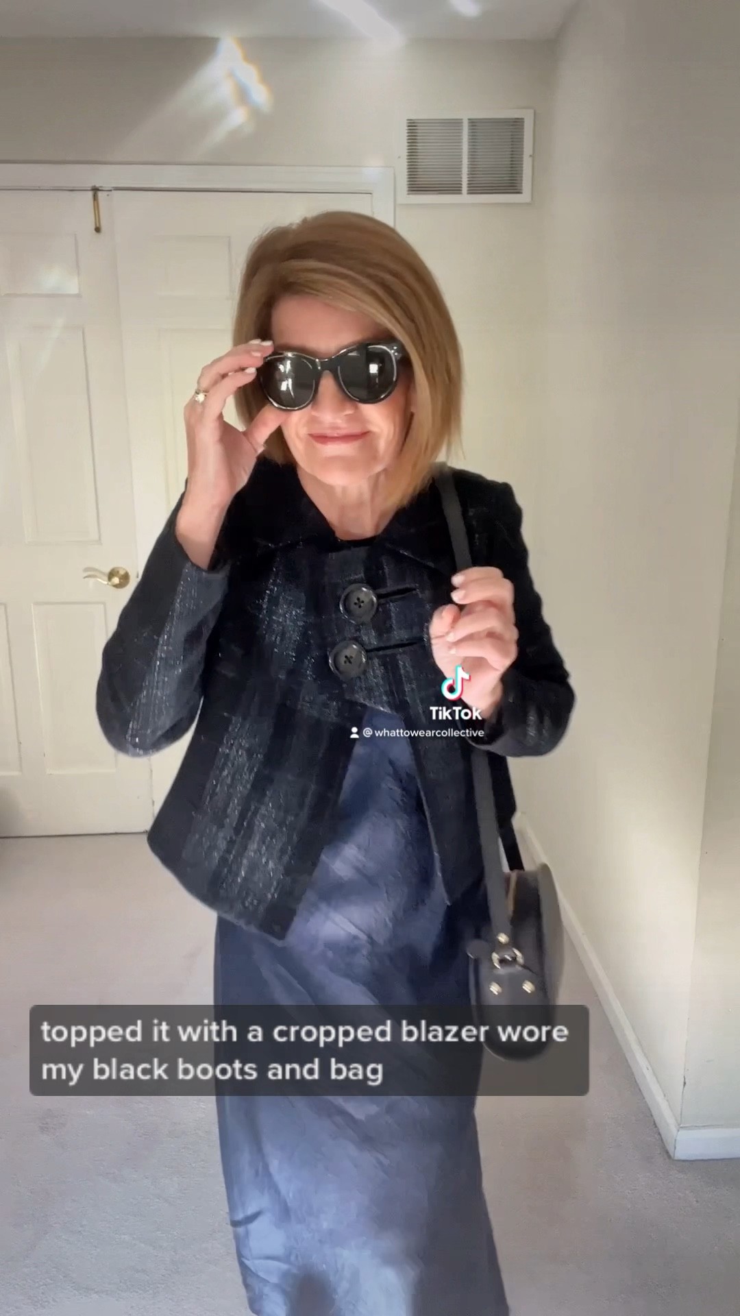 We love the versatility of a slip dress. Mary wore hers with a sheer tee snd cropped blazer for a memorial service and then made a quick change to head to a wedding!
Dress- sz S
Shoes- sz 38

#LTKshoecrush #LTKSeasonal #LTKstyletip