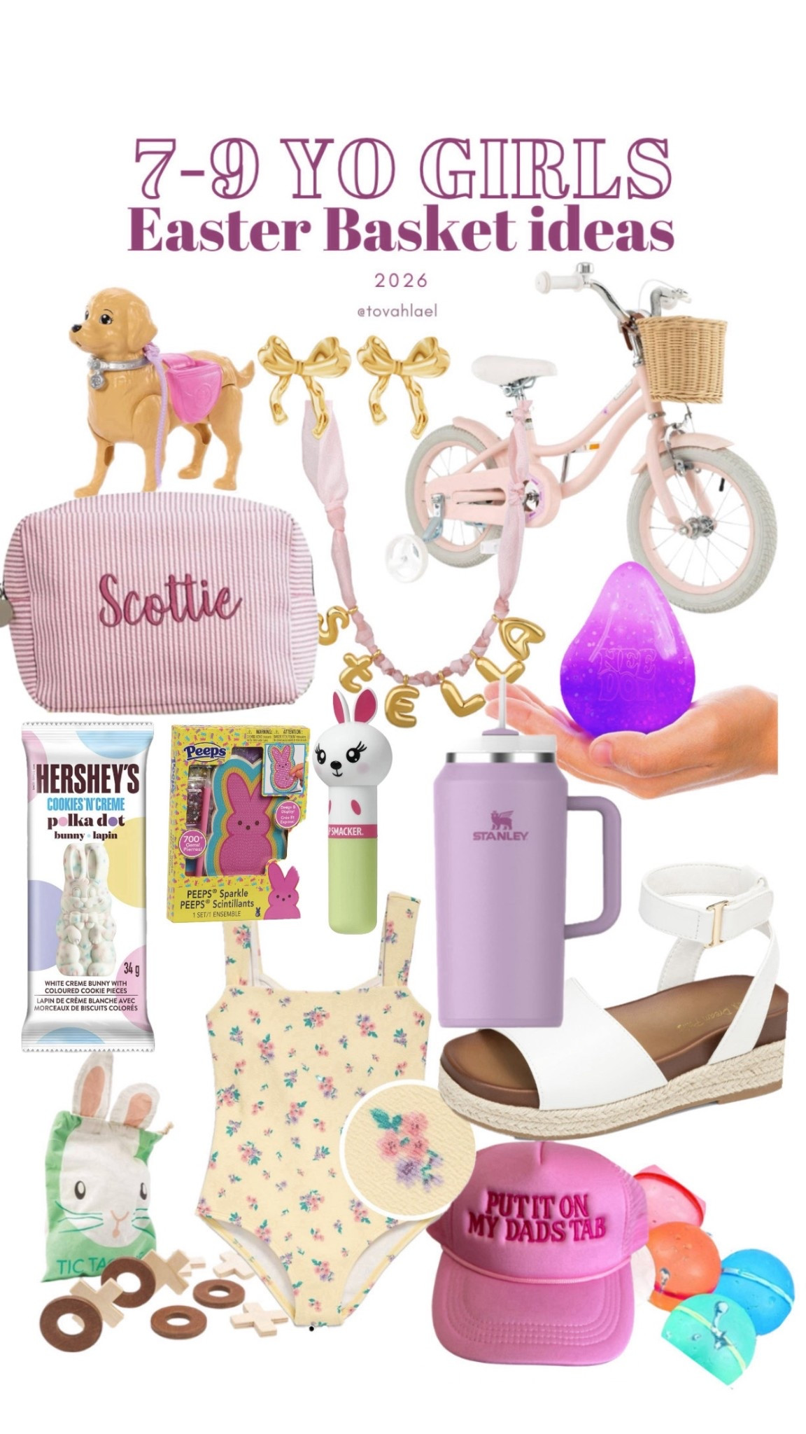 Girls Easter basket ideas for age 7-9. Most is on sale & low in price. This list is straight from my 9 year old!! #easterbasket #girlseasterideas #easter #girlseastergiftguide

#LTKgiftguide #LTKcanada #LTKkids