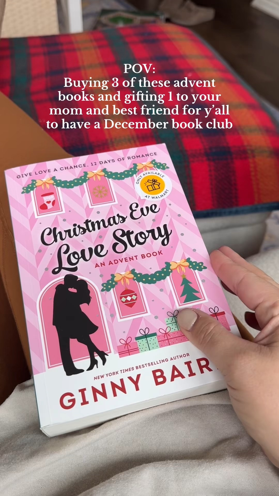 Gift idea for romcom book lovers in your life! This Christmas Eve Love Story advent book by Ginny Baird was sold out, but is back in stock for shipping! Order yours now so you have time to read each day before Christmas! 

#LTKHoliday #LTKGiftGuide #LTKmomlife