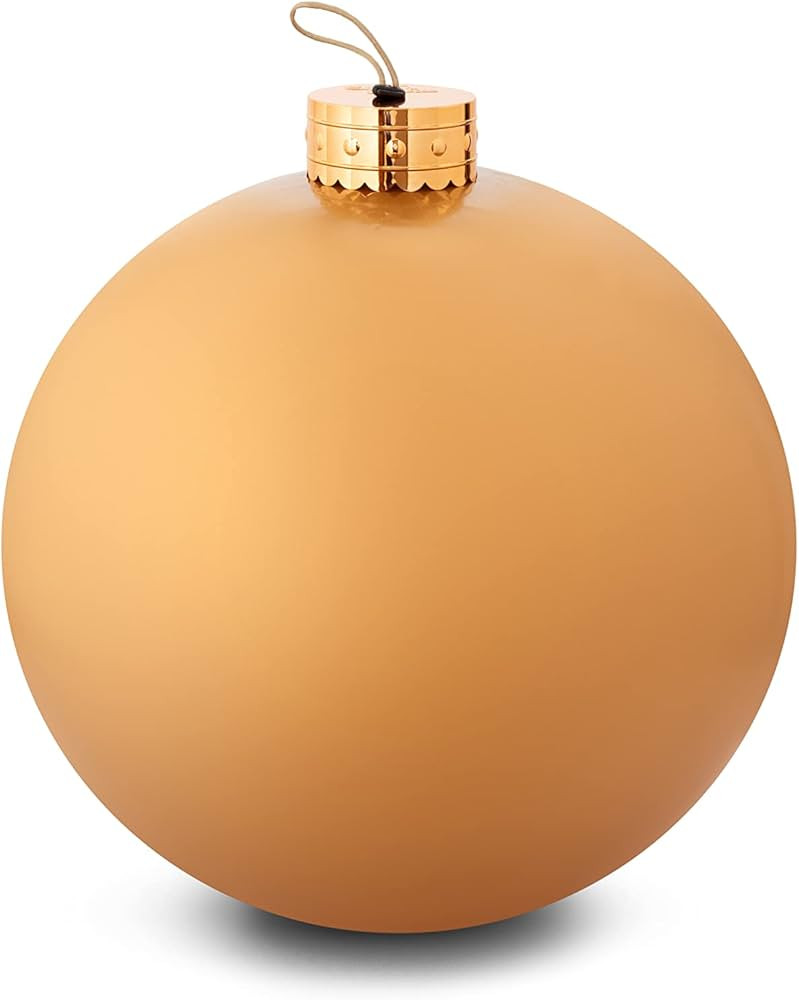 Elf Logic 24” Yardament - Large Inflatable Oversized Christmas Ornament - Outdoor Christmas Dec... | Amazon (US)