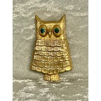 Avon Owl Brooch Hinged With Wild Rose Lip Gloss...#20 | Etsy (US)