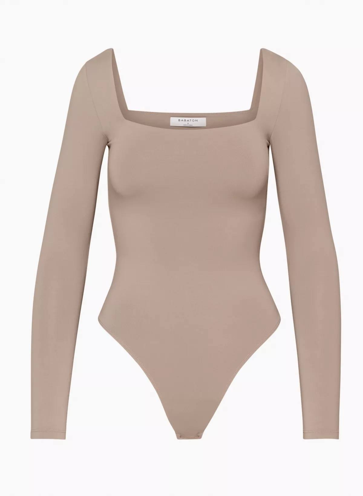 CONTOUR SQUARENECK LONGSLEEVE BODYSUIT | Aritzia