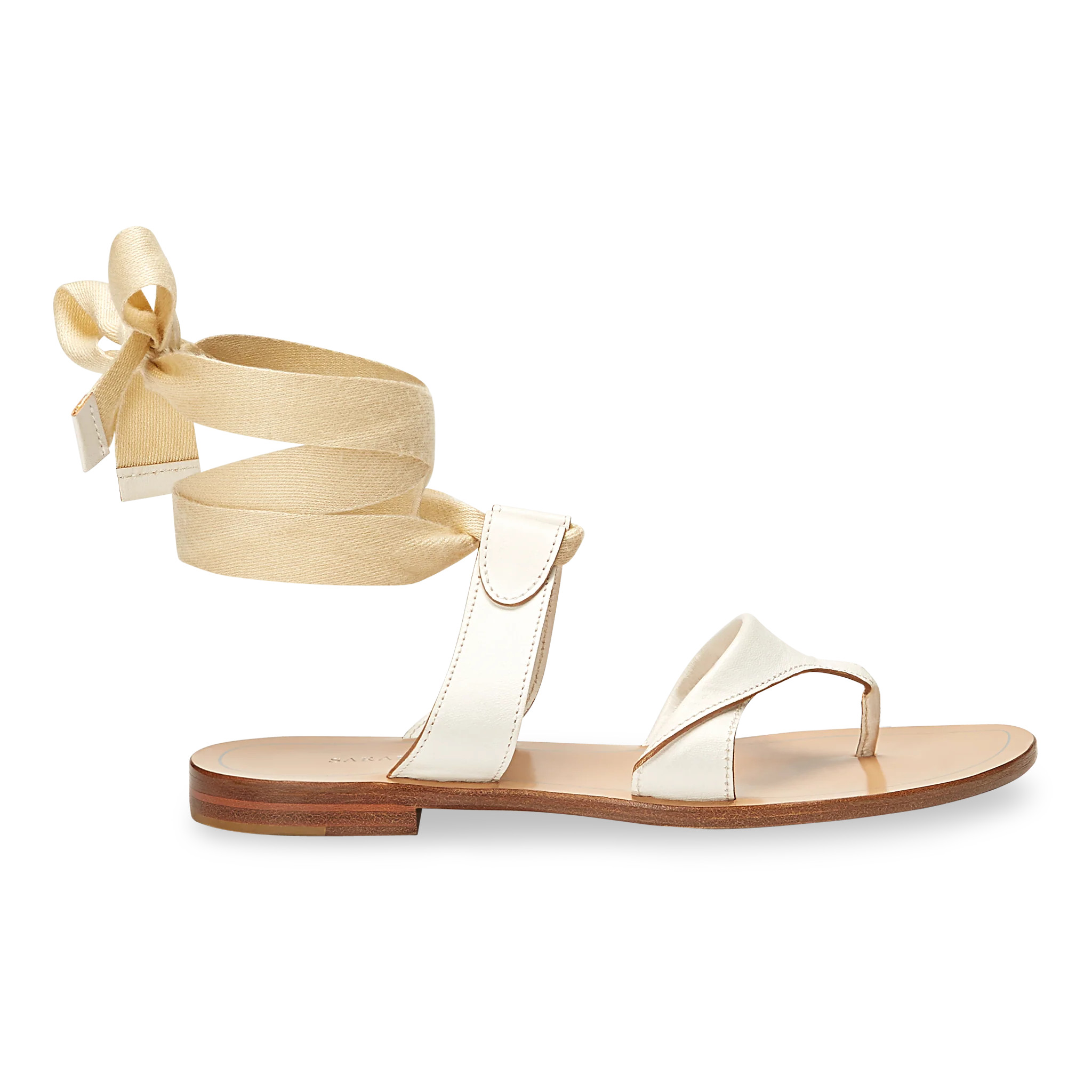 Grear Sandals | White Vachetta | Sarah Flint | Sarah Flint