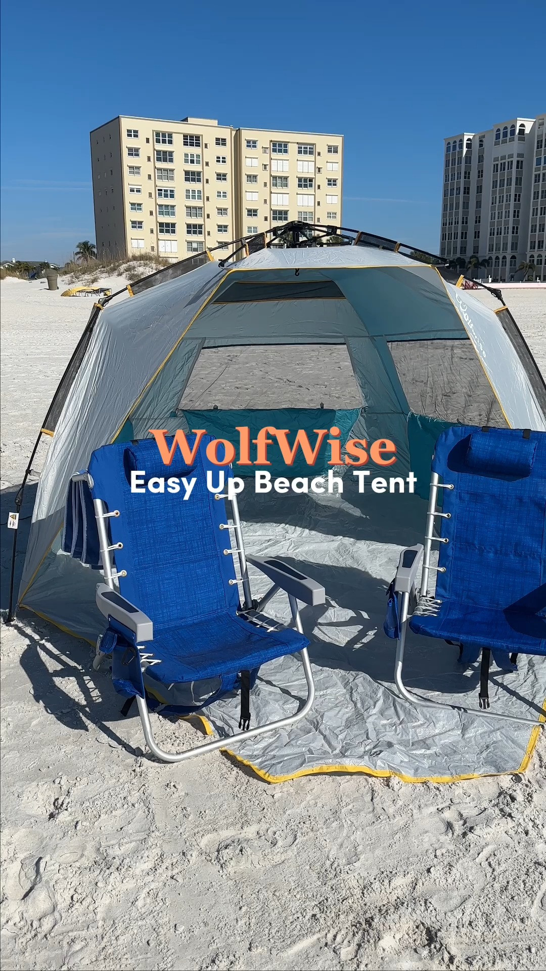 Beach days feel so much easier with the WolfWise Easy Up Beach Tent 🏖️ Lightweight, quick to set up, and roomy enough to actually relax inside. Perfect for long beach days, picnics, or outdoor lounging without the hassle of setup 🌊 #LTKTravel #LTKHome #LTKFinds #BeachMustHaves #BeachLife #SummerEssentials #OutdoorLiving 

#LTKSeasonal #LTKActive #LTKFindsUnder100