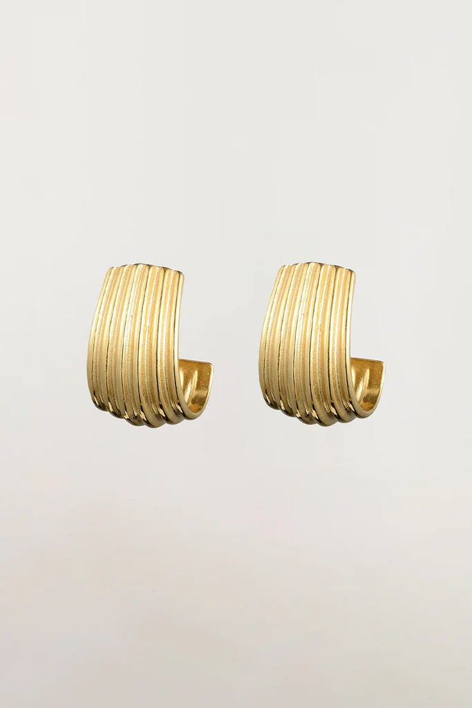 Verona Earring Gold | Henne