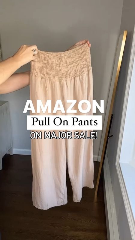 Amazon pull on linen pants size smalll

#LTKfindsunder50 #LTKSeasonal #LTKover40