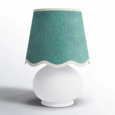 Momsen Coloured Scallop Shade Lamp | Wayfair North America