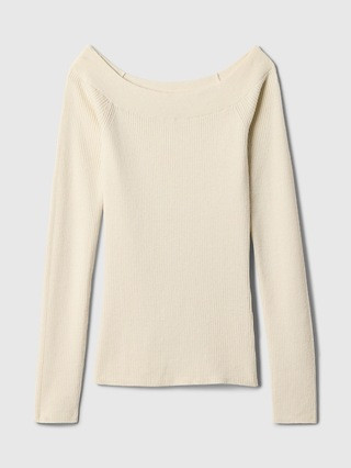 Off-Shoulder Sweater Top | Gap (US)
