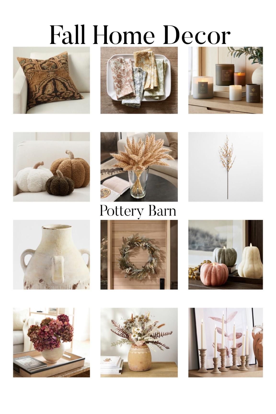 Pottery Barn fall home decor, #seasonal, fall style, fall home, new arrivals, home decor ideas, #homedecor fall season 

#LTKFind #LTKhome #LTKSeasonal