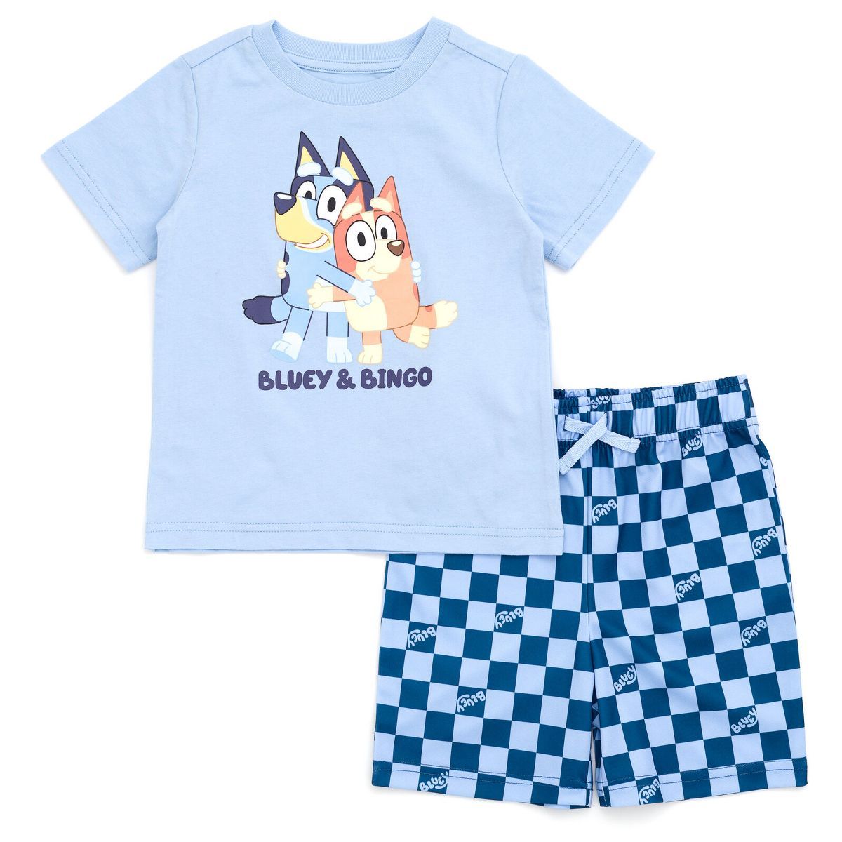 Bluey Bingo Bluey T-Shirt and Shorts Outfit Set Toddler to Little Kid | Target