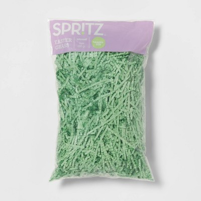 3oz Crinkle Easter Basket Grass Cool Green - Spritz™ | Target