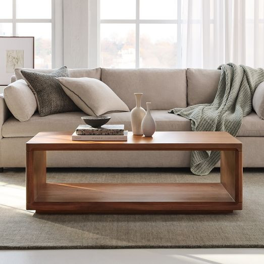 Calla Solid Wood Coffee Table (48") | West Elm (US)