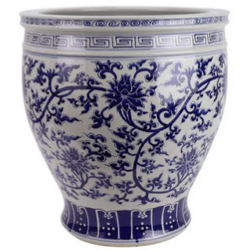 Lotus Floral & Vine Fishbowl | The Enchanted Home