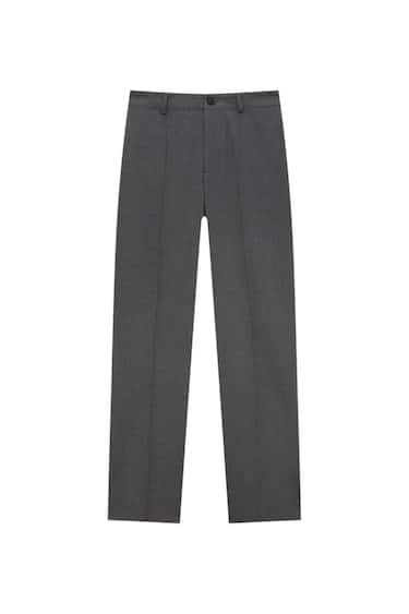 SMART TROUSERS WITH SEAM DETAIL | PULL and BEAR UK