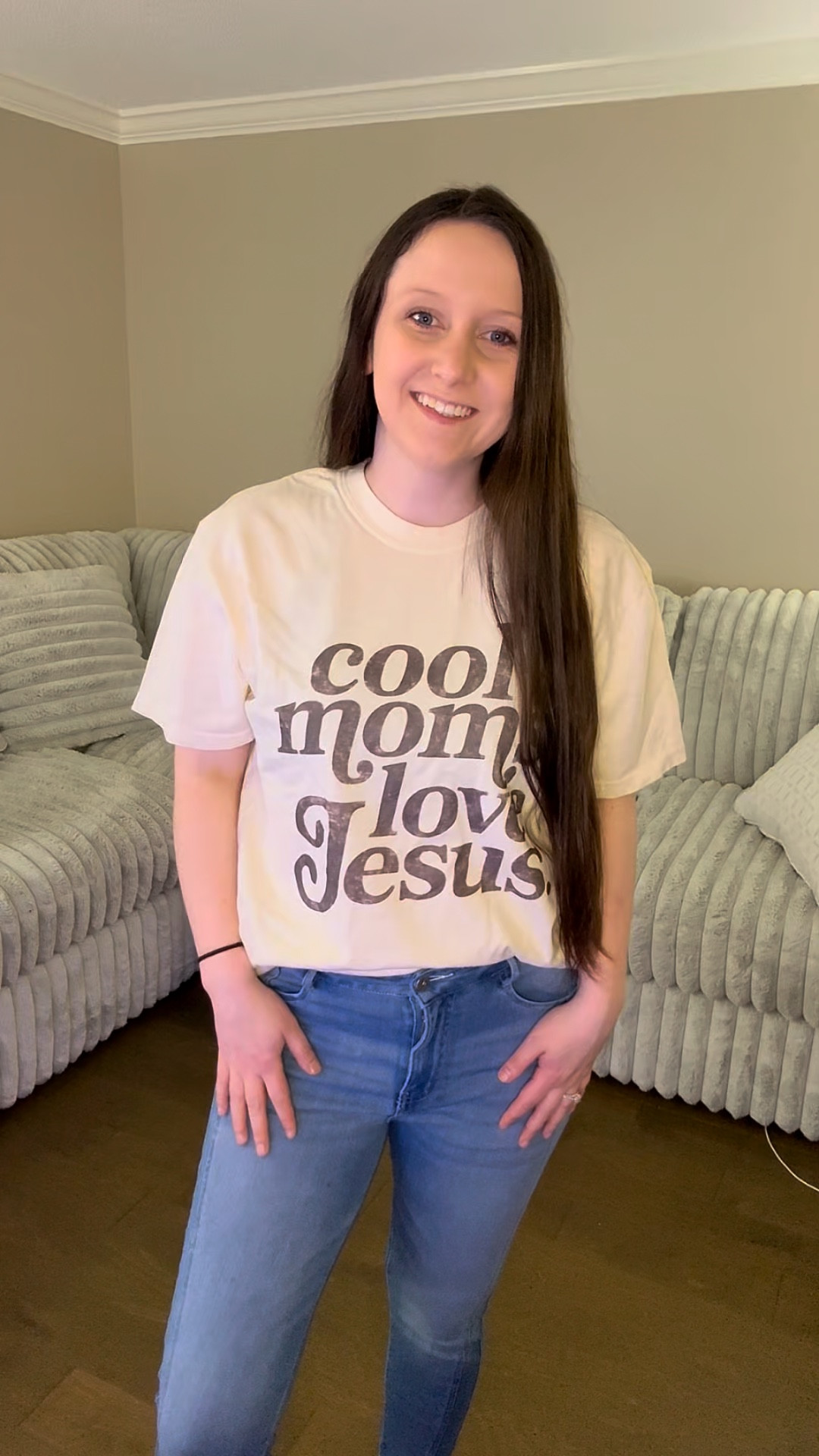 If you’re a mom you need this!🥰 Cool Moms Love Jesus Tee❤️ 

OOTD, Outfit of the Day, tshirts, fashion, church, women’s fashion, comfy tee, cute, mom life, motherhood

#LTKootd #LTKValentine #LTKmomlife