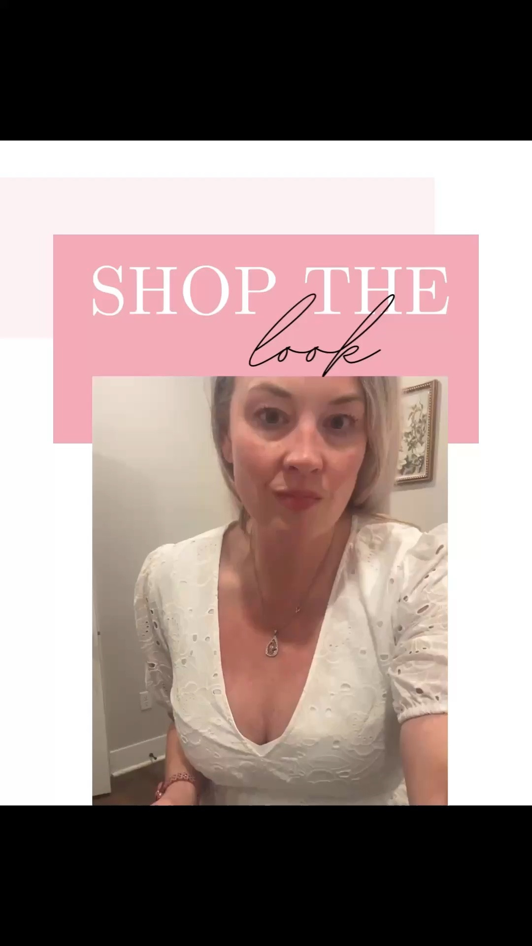 This is giving classic Southern spring and I am OBSESSED 🤍🌿

This white eyelet dress is so flattering (hello comfy waist + coverage 🙌) and I threw a striped sweater over my shoulders for that effortless, polished look.

✨ It’s currently ON SALE but the sale ends Saturday — don’t wait on this one!!

Perfect for Easter, brunch, or everyday pretty outfits 💐

Wearing size L.  

#Easter #Spring #dress