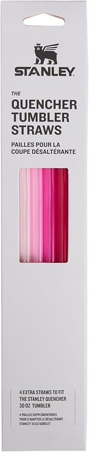 Stanley Quencher Tumbler Straws | Reusable Replacement Straws for Tumbler with Handle | Stainless... | Amazon (US)
