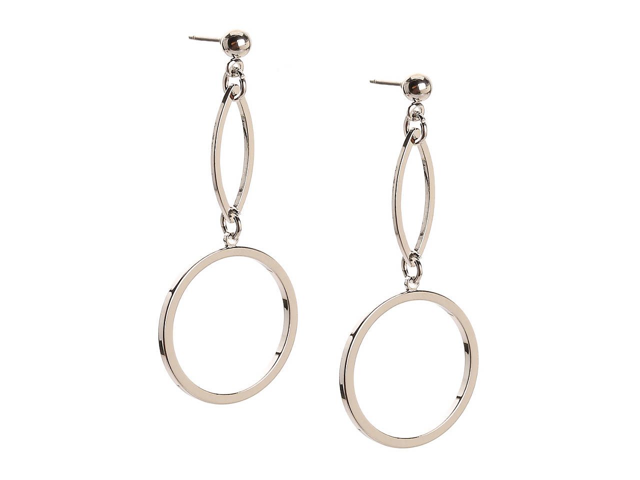 Metal Circle Drop Earrings | DSW