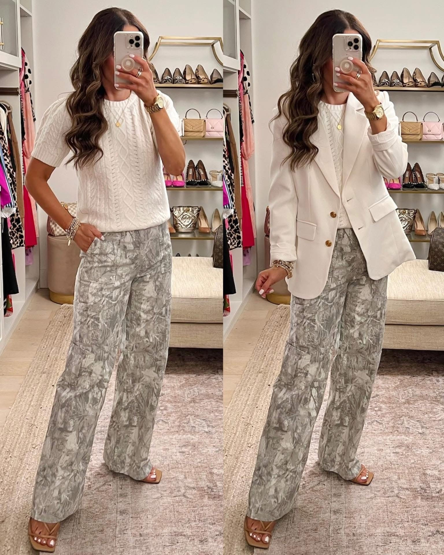 Pants just restocked and in tall and short lengths!!! Blazer is back too! 