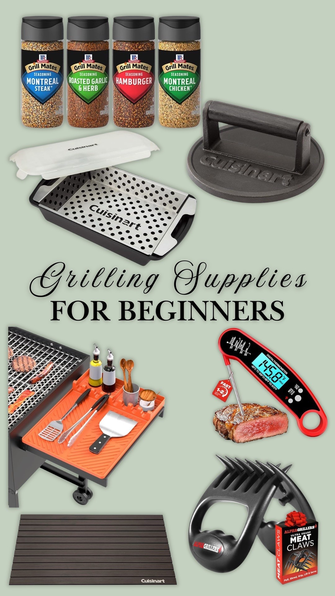 Wanting to get more into grilling and I got these items and supplies! 

#LTKmomlife #LTKHome #LTKdayinmylife